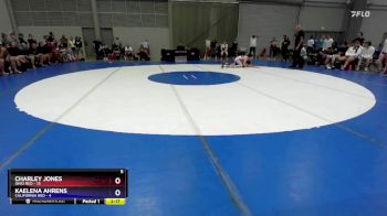 110 lbs Round 2 (8 Team) - Charley Jones, Ohio Red vs Kaelena Ahrens, California Red