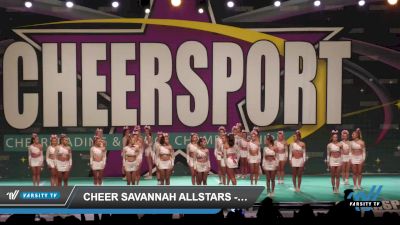 Cheer Savannah All Stars - Lady Lace [2022] 2022 CHEERSPORT National Cheerleading Championship