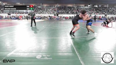 Round Of 16 - Kash Kirby, Tonkawa vs Wilson Navas, Deer Creek Wrestling