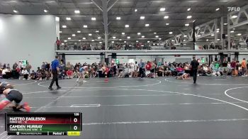 126 lbs Semis (4 Team) - Matteo Eagleson, Force WC vs Camden Murray, Town Wrestling VHW