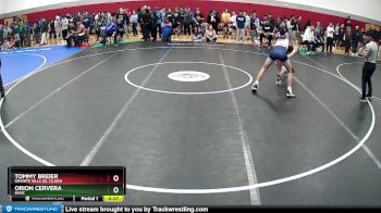 126 lbs Cons. Round 4 - Orion Cervera, Basic vs Tommy Breier, Granite Hills (El Cajon)
