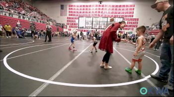 43 lbs Quarterfinal - Dawson Wise, Tecumseh Youth Wrestling vs Rhett Hopper, Piedmont