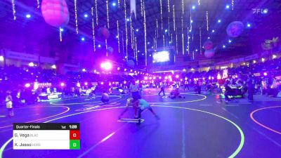 65 lbs Quarterfinal - Gustavo Vega, Black Flag Wr Ac vs Kai Jasso, Horsetooth Hybrid Grappling