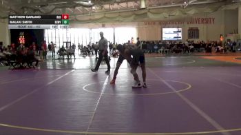 157 lbs Cons. Round 3 - Matthew Garland, Randolph vs Malaki Smith, Bethany College