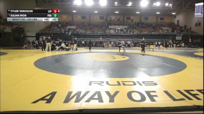 120 lbs Consi Of 8 #2 - Tyler Verceles, Loyola Blakefield vs Julian Rios, Phillips Academy
