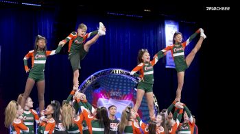 Two Teams Battle It Out In The Show Cheer 4 - Varsity - M-NB Division