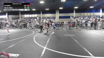 123 lbs Consi Of 32 #2 - Cj Lopez, Lake Stevens WC vs Micah Vera, Titan Mercury WC