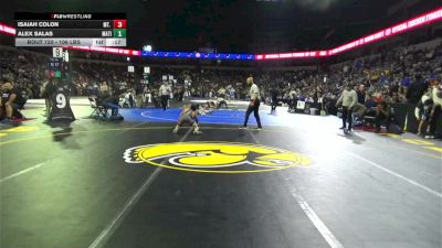 106 lbs Consi Of 16 #1 - Isaiah Colon, Mt. Whitney (CS) vs Alex Salas, Matilda Torres (CS)