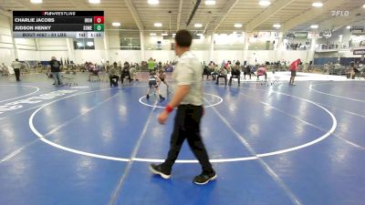 81 lbs Round Of 16 - Charlie Jacobs, Iron Faith WC vs Judson Henny, Somerhill