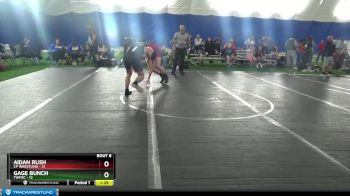 145 lbs Round 2 (8 Team) - Aidan Rush, CP Wrestling vs Gage Bunch, TWFOC