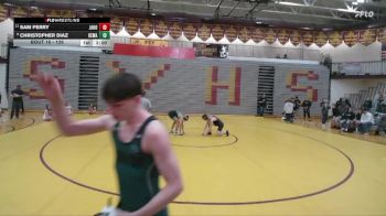 126 lbs Champ. Round 1 - Sam Perry, Jackson Hole vs Christopher Diaz, Kelly Walsh