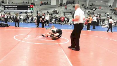 113 lbs Consolation - Gabe Oberheim, PA vs Nolan DeShon, OH