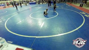 46 lbs Consi Of 8 #2 - Braxton Nix, Tuttle Wrestling vs Axel Gibson, Team Guthrie Youth Wrestling