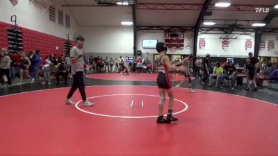 85-92 lbs Quarterfinal - Abram Stoller, Fort Madison Wrestling vs Tel Redman, EBMS