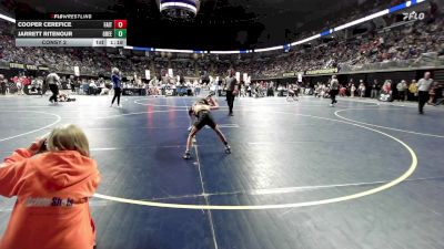 60 lbs Consy 2 - Cooper Cerefice, Faith Christian Acad vs Jarrett Ritenour, Greensburg Salem