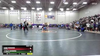 126 lbs Cons. Round 2 - Jose Monzon, Fenton vs Cyrus Sanders, Clarksville