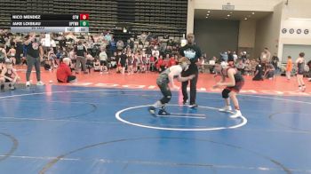 92 lbs Rr Rnd 1 - Nico Mendez, Cordoba Trained - K3 vs Jake Loiseau, Upper Township - K3