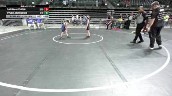 55 lbs 5th Place - Sabrina Fortin, Revolution vs Rylee Anastasio, Streaks Wrestling Club