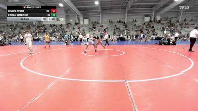 138 lbs Rr Rnd 3 - Julius West, ICE Wrestling Blue vs Ethan Jimenez, Ohio Gold