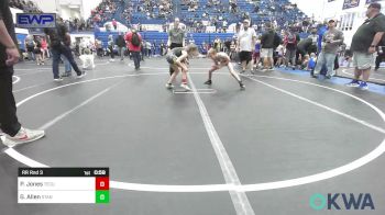 76 lbs Rr Rnd 3 - Paisley Jones, Tecumseh Youth Wrestling vs Gunner Allen, Standfast OKC