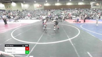114 lbs Consolation - Beau Palmer, Durham WC vs Troy Chavez, Yuba Sutter Combat