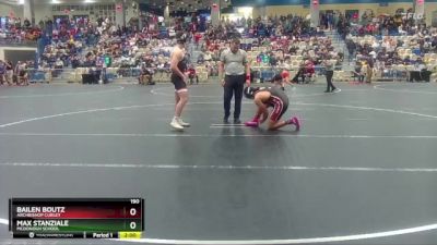 190 lbs Champ. Round 1 - Max Stanziale, McDonogh School vs Bailen Boutz, Archbishop Curley