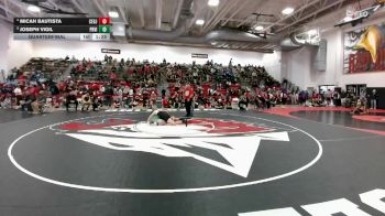 120 lbs Quarterfinal - Joseph Vigil, Prairie View vs Micah Bautista, Central-GJ