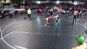 65 lbs Cons. Round 2 - Adrian Zarate, Siouxland Wrestling Academy vs Mason Hammons, Fremont Wrestling Club
