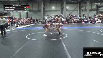 115 lbs Champ. Round 1 - Drake Smith, Girard Matside vs Stratton Cox, Salina