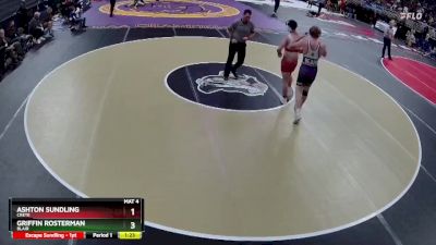 Champ. Round 1 - Ashton Sundling, Crete vs Griffin Rosterman, Blair