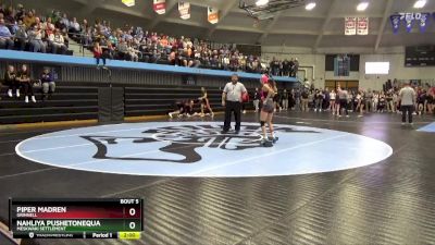 105 lbs Round 1 - Nahliya Pushetonequa, Meskwaki Settlement vs Piper Madren, Grinnell