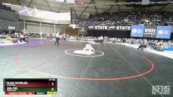 1A 152 lbs Cons. Semi - Zeb Piel, Toppenish vs Hugh Wheeler, Cashmere