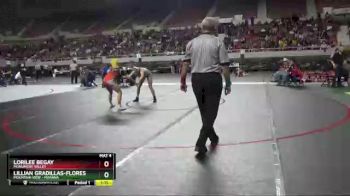 145 lbs Quarterfinal - Lorilee Begay, Monument Valley vs Lillian Gradillas-flores, Mountain View - Marana