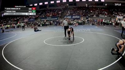 D 1 106 lbs Champ. Round 2 - John Winkler III, Central - B.R. vs Aidan Thai, Dutchtown