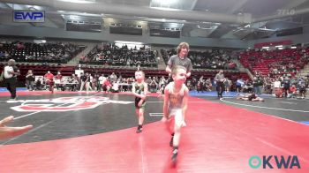 46 lbs Round Of 16 - Declan Bartenhagen, Pawhuska Elks Takedown vs Samuel Voss, Skiatook Youth Wrestling