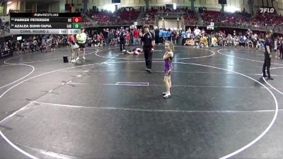 65 lbs Cons. Round 3 - Azalea Suhr-Tapia, Lakeview vs Parker Petersen, Battle Creek