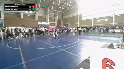 57 lbs Cons. Round 3 - Ethan (EJ) West, Shootbox Wrestling Club vs Bexon Neibaur, East Idaho Elite Wrestling