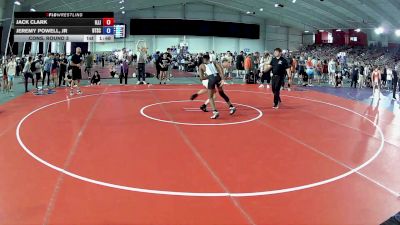 120 lbs Cons. Round 3 - Jack Clark, Illinois vs Jeremy Powell, Jr, Beat The Streets Chicago-Roseland