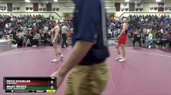 144 lbs Round 1 - Pryce Schueller, Maquoketa vs Brady Brueck, Xavier, Cedar Rapids