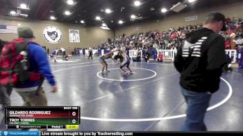 120 lbs Cons. Round 2 - Gildardo Rodriguez, Washington Union vs Troy Torres, Calvary Chapel