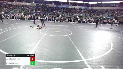 65 lbs Round Of 16 - Alec Alfortish, Scorpion Wrestling Club vs Easton Hobbs, Wolf Pack