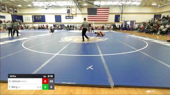 197 lbs Round Of 16 - Griffin Ostrom, Western New England vs Thoren Berg, Norwich