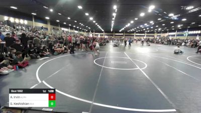 106 lbs Round Of 64 - Aiden Irvin, Alpha Wolves vs Garen Keshishian, Silverback WC