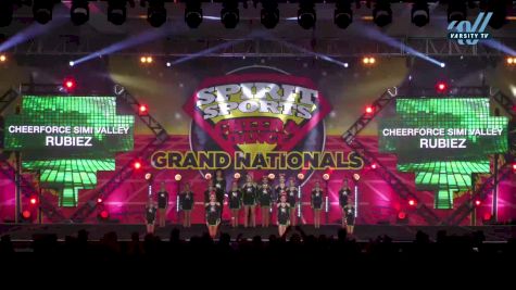 CheerForce Simi Valley - Rubiez [2023 L2 Youth - Small] 2023 Spirit Sports Palm Springs Grand Nationals