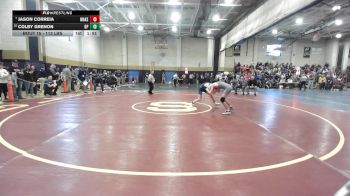 113 lbs Round Of 16 - Jason Correia, Wakefield vs Colby Grenon, Bristol-Plymouth