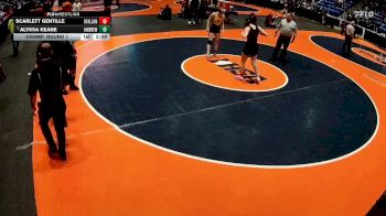 135 lbs Champ. Round 1 - Alyssa Keane, Tinley Park (Andrew) vs Scarlett Gentille, O`Fallon (H.S.)