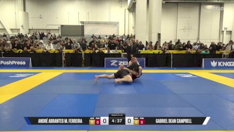 Gabriel Dean Campbell vs André Abrantes M. Ferreira 2025 World IBJJF Jiu-Jitsu No-Gi Championship