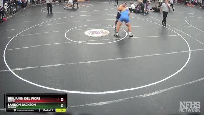 5A 215 lbs Quarterfinal - Benjamin Del Piore, Chapin vs Landon Jackson, Berkeley