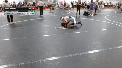 165 lbs Semis (4 Team) - Wisdom Uche, Slate Wrestling Academy vs Kevin Kilpatrick, RWA Blue
