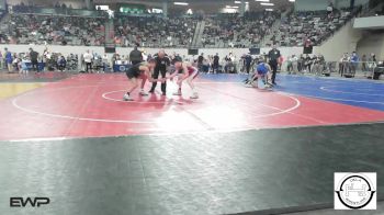 101 lbs Consi Of 16 #1 - Reid Tackett, Collinsville Junior High vs Braxton Baker, Ponca City Wrestling